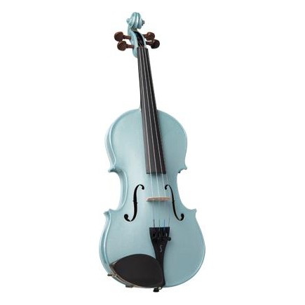 STENTOR skrzypce 3/4, Harlequin, zestaw, light blue